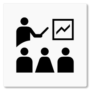 Školicí místnost, 80x80mm, bílá, Nevada